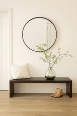 Dark Walnut Mango Wood Bench – 60"-Bench-Parc Decor