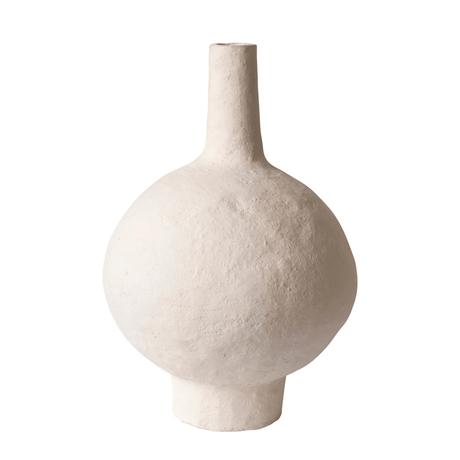 Decorative Handmade Paper Mache Vase-Vases and Jars-Parc Decor