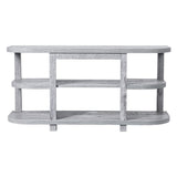 Decorative Modern 48" TV Stand with 18" Insert Electric Fireplace