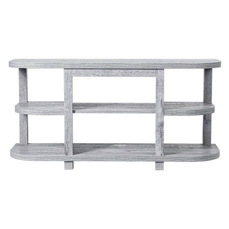 Decorative Modern 48" TV Stand with 18" Insert Electric Fireplace
