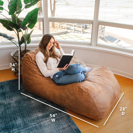 Delmont Chaise Lounger-foam filled-Parc Decor