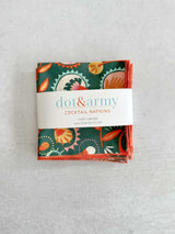 Desert Bloom Cloth Napkins, set of four-Cloth Napkins-Parc Decor