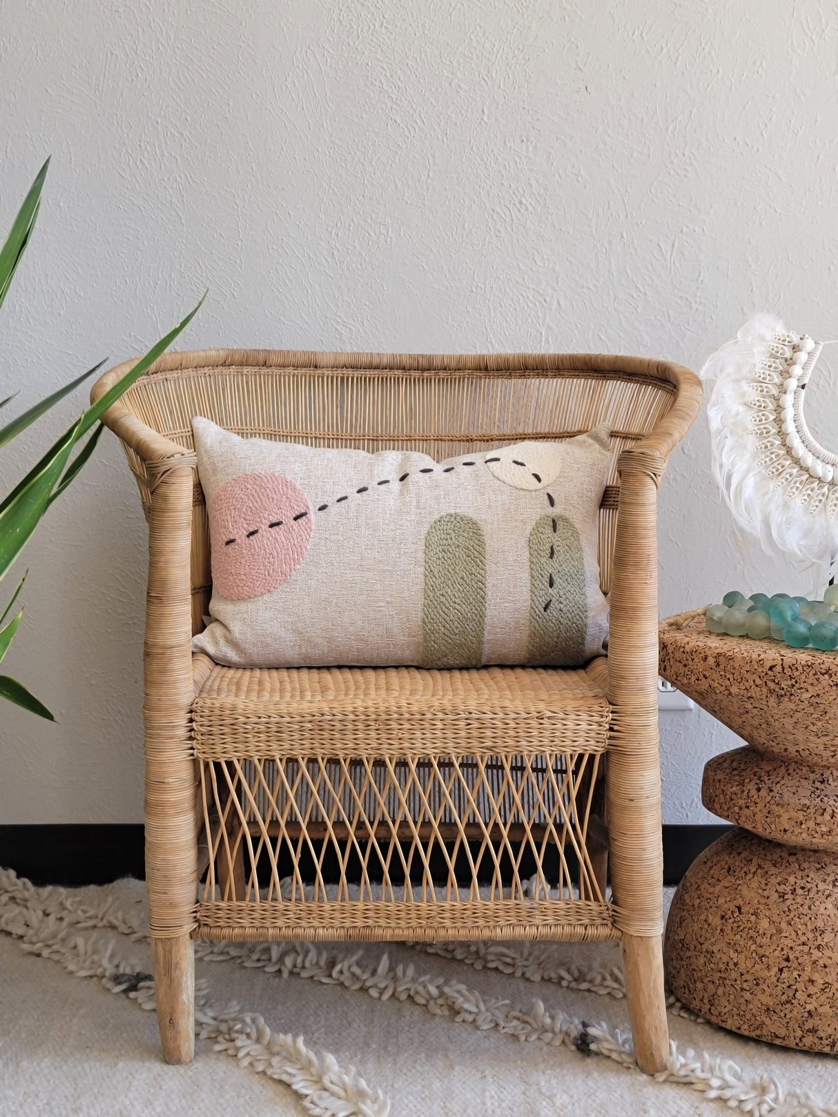 Desert Dawn Throw Pillow-Pillows-Parc Decor