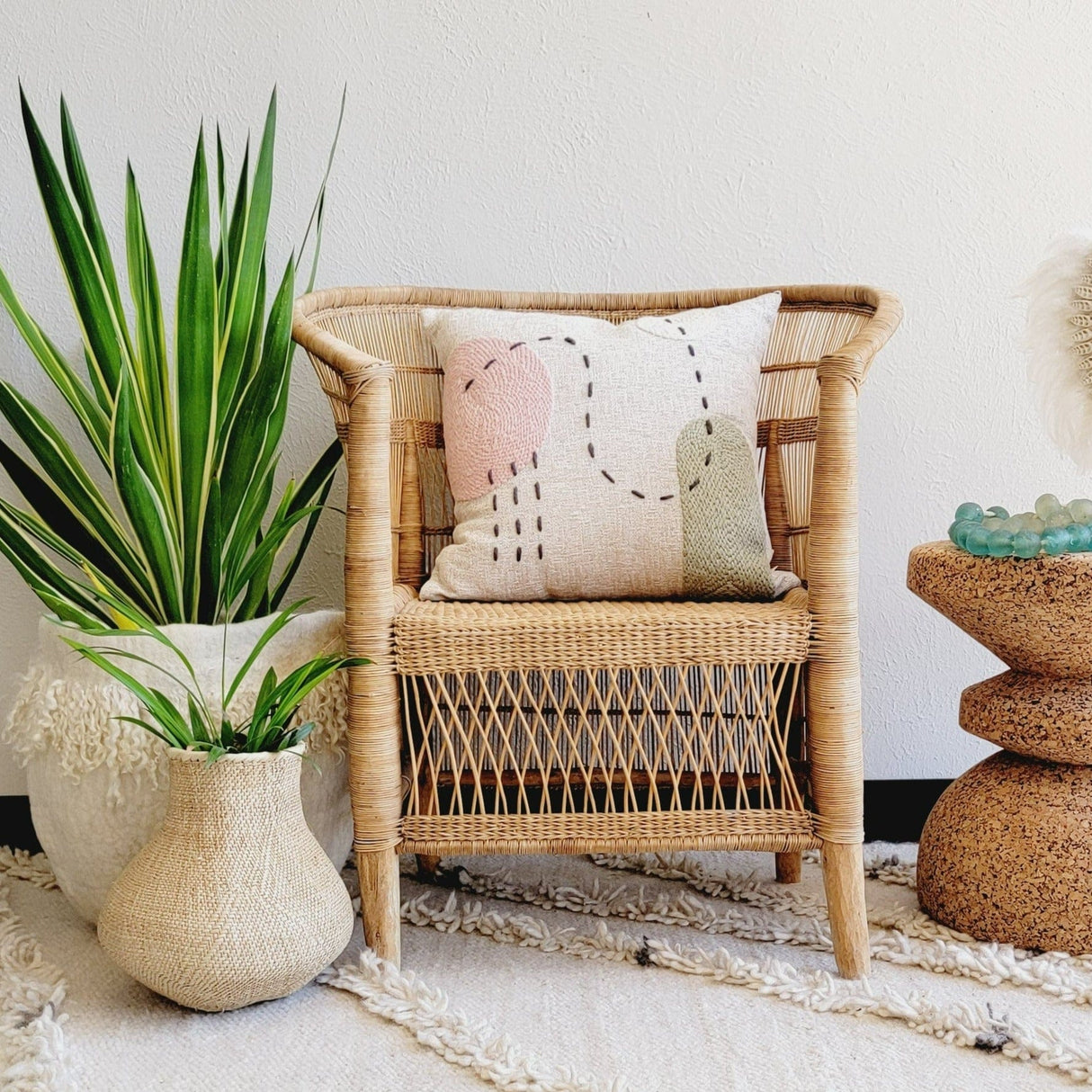 Desert Dawn Throw Pillow-Pillows-Parc Decor