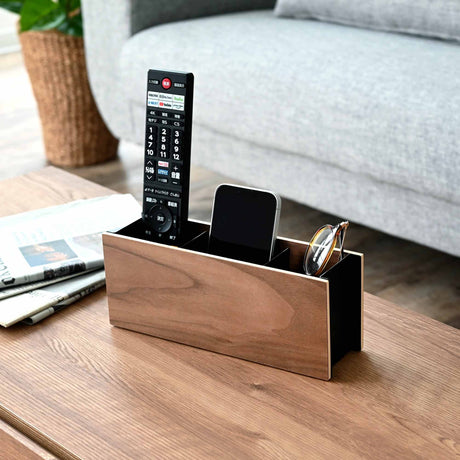 Desk Organizer - Steel + Wood