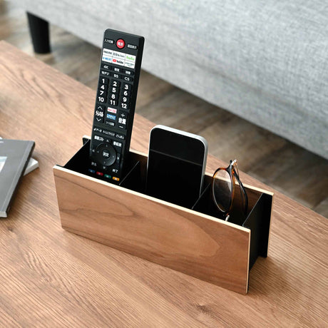 Desk Organizer - Steel + Wood