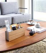 Desk Organizer - Steel + Wood