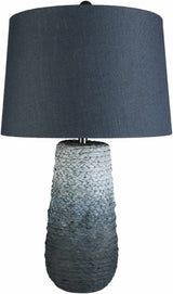 Dingras Pale Blue Jute Table Lamp-Lighting-Parc Decor