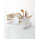 Dish Rack - Steel + Wood