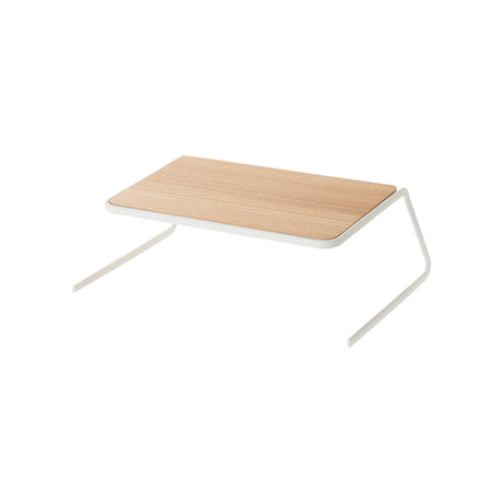Dish Riser - Small - Steel + Wood