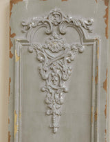 Distressed French Wall Panel – Antique Art Nouveau Decor-Wall Decor-Parc Decor