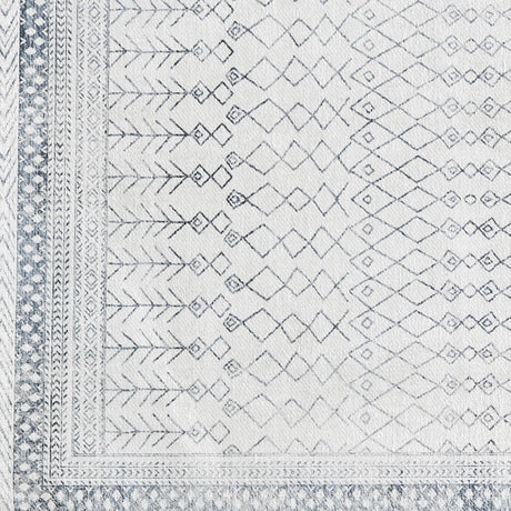 Distressed Moroccan Machine Washable Accent Area Rug 3' x 5' - Neve Collection
