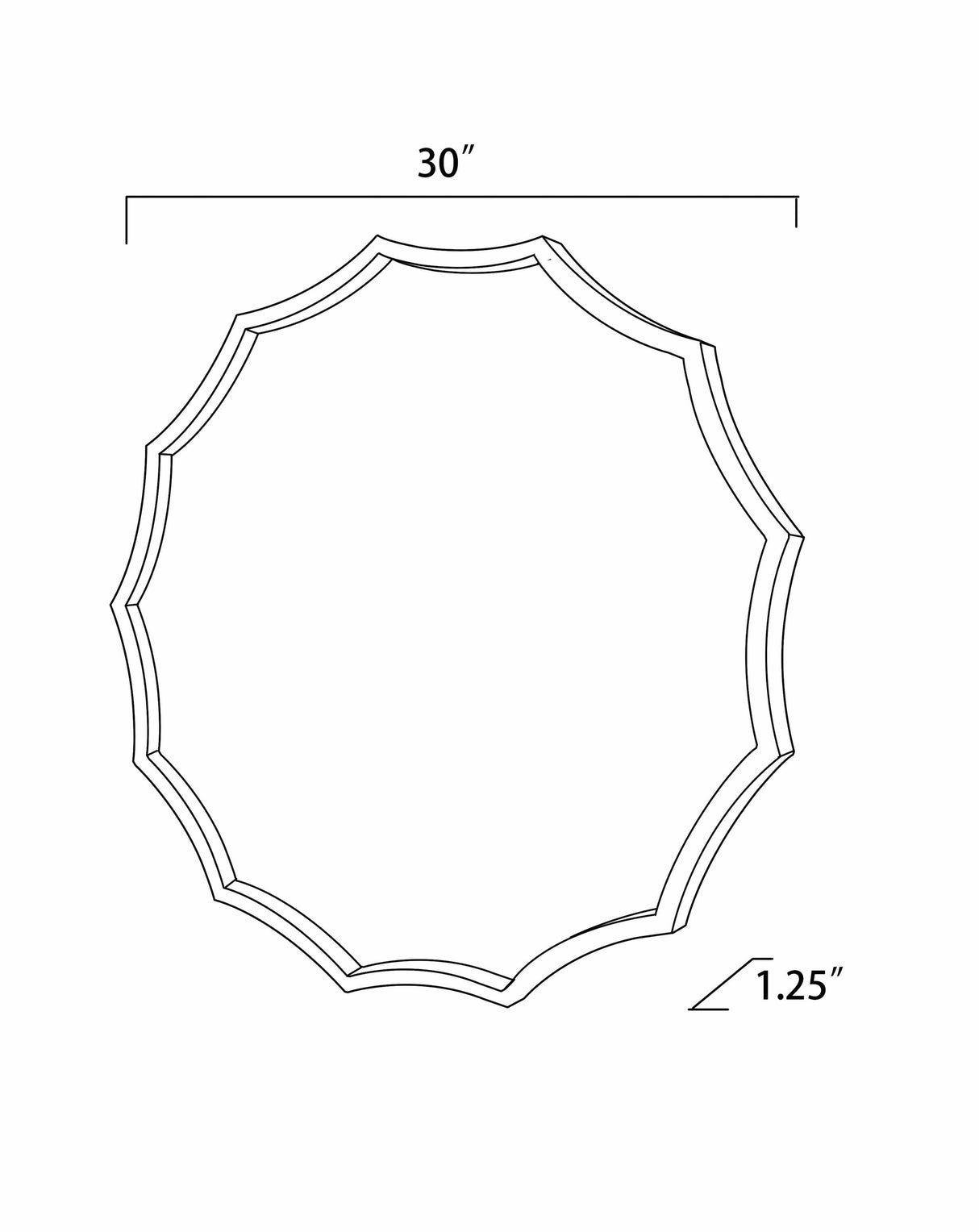 Doerun Mirror-Mirrors-Parc Decor