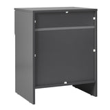 Domm Modern 1-Drawer Nightstand-Bedroom-Parc Decor