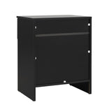 Domm Modern 1-Drawer Nightstand-Bedroom-Parc Decor