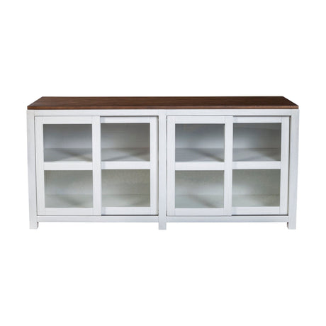 Donham Large Display Cabinet-Servers & Sideboards-Parc Decor