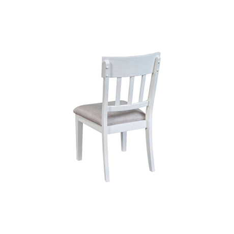 Donham Set of 2 Side Chairs – White-Side Chair-Parc Decor
