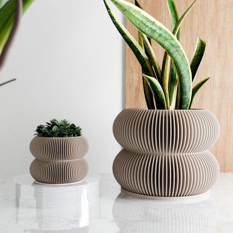 Double BUBBLES Planter-Planter-Parc Decor