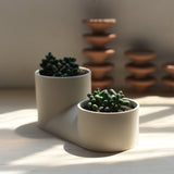 Double Planter-Pots & Planters-Parc Decor
