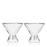 Double Walled Martini Glasses-product_type::stemless_cocktail_glasses-Parc Decor