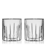 Double-Walled Rocks Glasses Set of 2