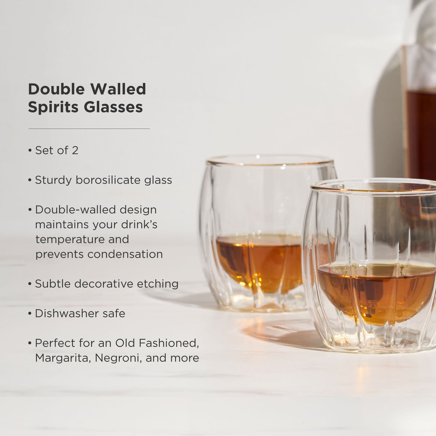 Double-Walled Spirits Glasses Set of 2-product_type::stemless_cocktail_glasses-Parc Decor