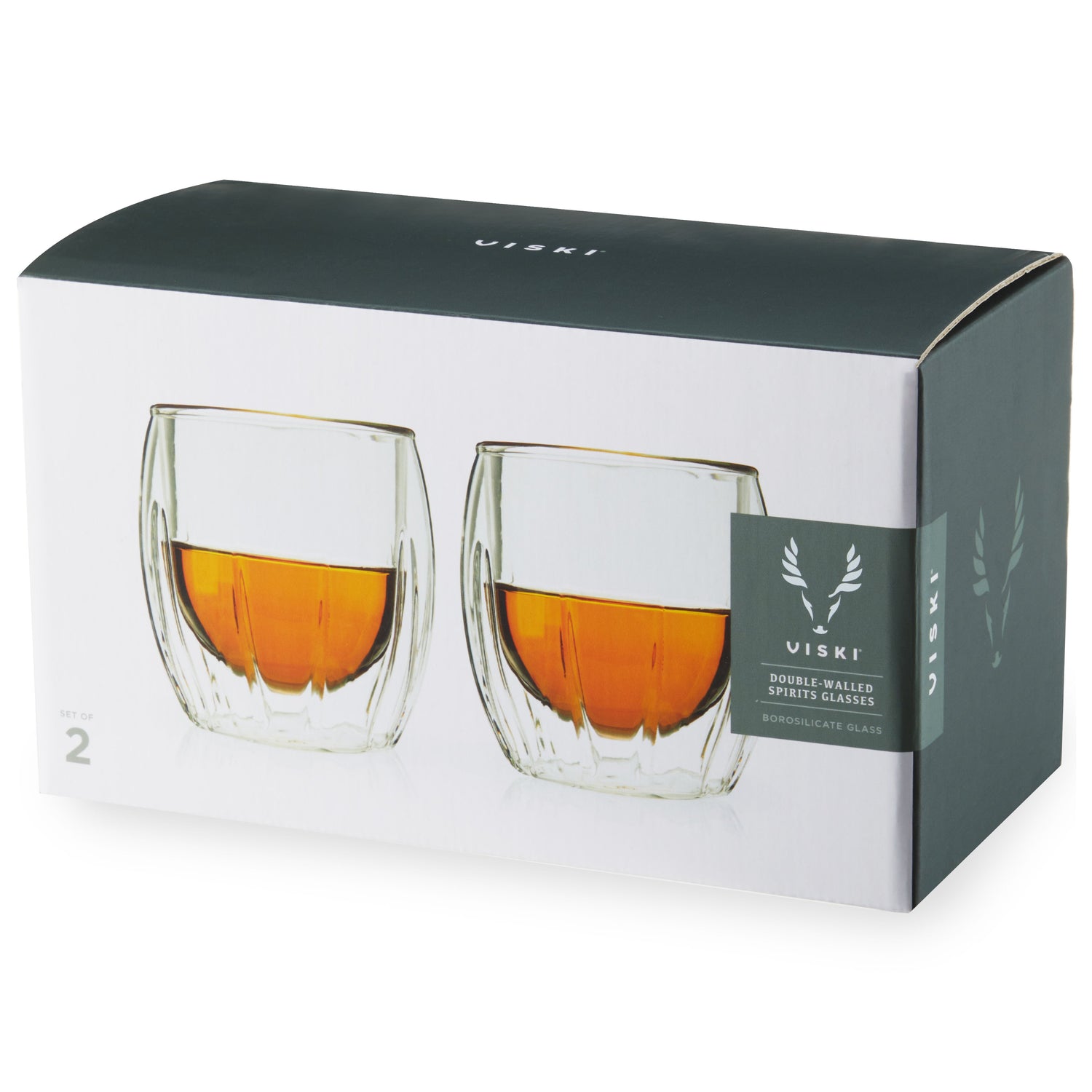 Double-Walled Spirits Glasses Set of 2-product_type::stemless_cocktail_glasses-Parc Decor