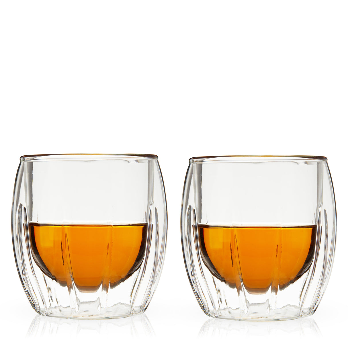 Double-Walled Spirits Glasses Set of 2-product_type::stemless_cocktail_glasses-Parc Decor