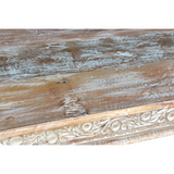 Driftwood Recycled Carved Dining Table