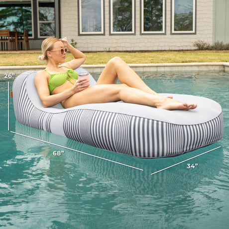 Dryside™ Lounger Inflatable Pool Float