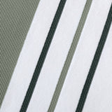 Decorative Cotton Stripe Bath Towel Set - Noelle Collection