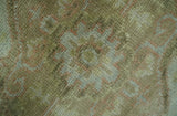Dune Custom Made Silver, Olive and Peach Hand Knotted Traditional wool Rug