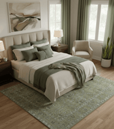 Dune Earthy Neutral Custom Made Camel Turkish Hand Knotted Wool Rug