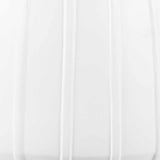 Dunguan White Ribbed Wood Planter-Decor-Parc Decor