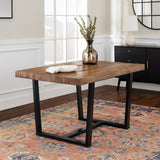 Durango Distressed Wood Dining Table-Dining / Kitchen-Parc Decor