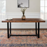 Durango Distressed Wood Dining Table-Dining / Kitchen-Parc Decor