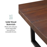 Durango Distressed Wood Dining Table-Dining / Kitchen-Parc Decor