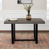 Durango Distressed Wood Dining Table-Dining / Kitchen-Parc Decor