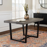 Durango Distressed Wood Dining Table-Dining / Kitchen-Parc Decor
