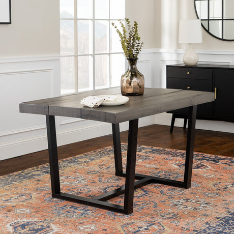 Durango Distressed Wood Dining Table-Dining / Kitchen-Parc Decor