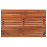 Durango Oiled Teak Shower and Bath Mat with Wide End Slat-Bath Mat-Parc Decor
