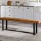 Durango Solid Wood Dining Bench-Dining / Kitchen-Parc Decor