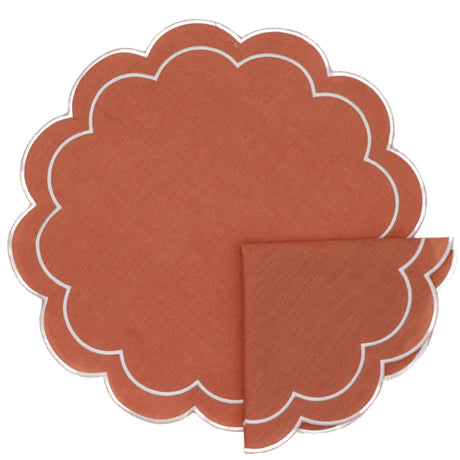 Dusky Rose Linen Placemats – Set of 4