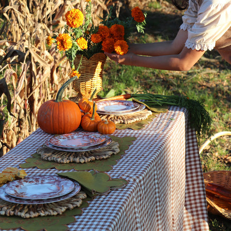 Earthen Pine Linen Placemats – Set of 4