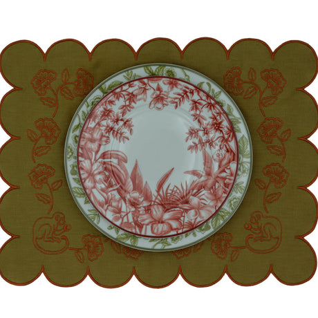 Earthen Pine Linen Placemats – Set of 4