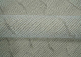 Earthy Neutral Custom Made Hand Tufted Multi Size Woolen Modern Ivory and Beige Area Rug