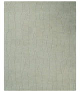 Earthy Neutral Custom Made Hand Tufted Multi Size Woolen Modern Ivory and Beige Area Rug