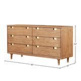 Easton Dresser & Mirror-Dresser & Mirror-Parc Decor