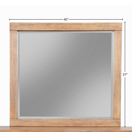 Easton Dresser & Mirror, Sand