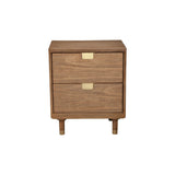 Easton Two Drawer Nightstand-Nightstands-Parc Decor